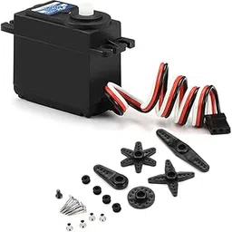 REES52 JX PDI-4806HB 6kg Plastic Gear Digital Servo Motor for 1/10 1/8 RC Car Boat Fixed Wing Truck Buggy Helicopter-picture-29