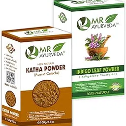 MR Ayurveda Katha Powder and Indigo Powder - Pack of 2 (200 Grams)-image-74