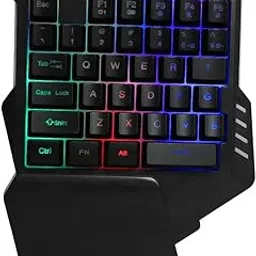 Game Keypad, 35-Key Keypad LED Color Backlight Clearly Identified One-Handed for E-Sports image 1