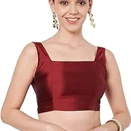 studio rasa Women's Cotton Printed V-Neck Blouse for Festive Wedding Party-picture-48