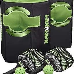Kan Jam Pack ‘n Go Pickleball Portable 4 Player Pickle Ball Outdoor Game with 2 Paddles and 2 Balls-picture-16