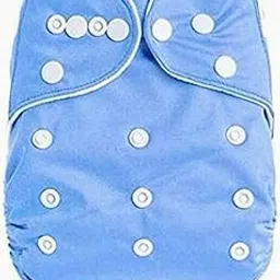 Mom's Touch- MAGIC Adjustable/Snap Buttons ~ Pocket Diapers, Reusable Washable Cloth Diaper Nappies for Babies, Infants, Toddlers, Age 0 to 2 Years - (No Inserts Included)… (One Size, 1.00)-picture-14