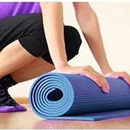 ROYAL SECRET Furnishing Yoga Mat with Anti Skid Yoga mat for Gym Workout and Flooring Exercise Long Size Yoga Mat for Men and Women, Boys and Girls 4mm-image-16