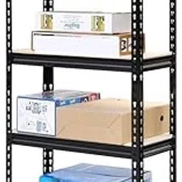 STAR WORK - Heavy Duty Grey Storage Shelves Garage Shop Warehouse Racking Shelving (5 SECTION) Height 6' ft. | Length 3' ft. | Dimension 1' ft-picture-27
