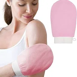 APPARA Exfoliating Bath Glove For All Skin Type Body Scrub (Pink)-image-61