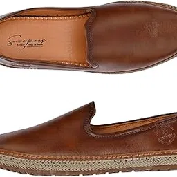 snoopers Men's Ethnic Nagra Mojaris | Comfortable Synthetic Leather Jutti for Men | Stylish Footwear for Casual & Ethnic Wear | Sleek Design with Cushioned Footbed & TPR Sole-picture-47