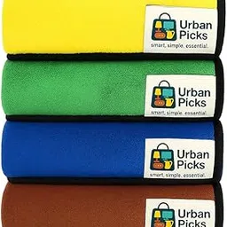 Microfibre Cloth,(Pack of 2) 600 GSM, 40x40 cm Perfect for Both Wet and Dry Cleaning tasks Ideal for Cleaning Cars, Bikes, Furniture, Kitchen Surfaces, and More.-picture-41