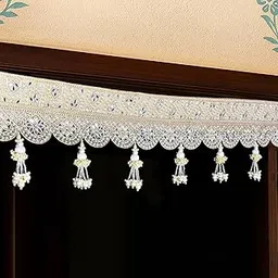 Haathka Homes Toran for Main Door Decoration for Home - Bandarwal with Extra Large Size, Unique Design Finish- Perfect for Pooja and Home Decor (Golden Luxe Toran, Large)-picture-56