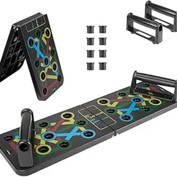 VELUZA Pushup Board For Men Push Up Board Fitness Equipment Push Up Bar For Home Gym Equipment For Men Pushup Board Women Push Up Stand Exercise Pushup Stand Pushup Bars Pushup Bar-picture-49