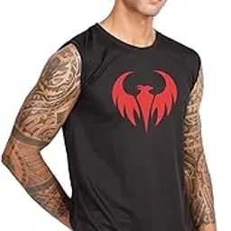 3Colours RGB Men's Active Wear Sleeveless Tank top, Gym Vest, Leisure wear CCUT Eagle-image-49
