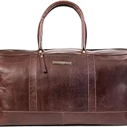 red harbour 24x7 Premium Leather Travel Duffel Bag for Man, Stylish & Spacious Weekender Luggage Bag with Detachable Shoulder Strap Suitable for Men & Women-picture-63