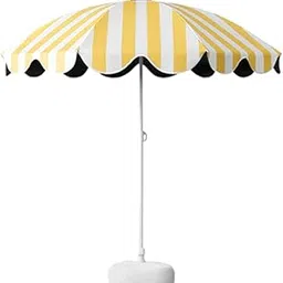 TRENDIVIBE Garden Umbrella Sturdy Portable Large Patio Parasol for Backyard Patio Beach with Water Fill Base-image-49