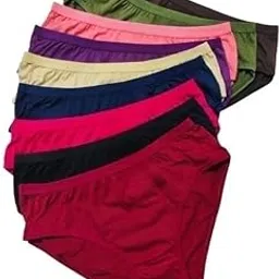 bodymist Stylish Womens Cotton Blend Regular Fit Hipster Panty (80,Multicolor, Pack of 3)-picture-16
