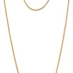 radha's creations Snake Chain Mangalsutra 30" Length With Single Vati Tanmaniya Traditional for Women (Gold)-picture-11