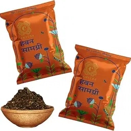 Camveda Hawan Samagri 1KG(500x2) |100% Pure and Natural | Mixture of Various Dried Herbal Roots and Leaves for Vedic Yagya Pujan. Hawan Worship Pooja Samagri (Pack of 2)-image-7