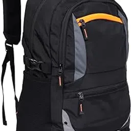 Multipurpose Polyester 3 Compartments, 1 Front Zipper and 2 Side Pockets Loop Handle With Adjustable Strap Backpacks for Women & Men Shopping/Traveling & Work-picture-28