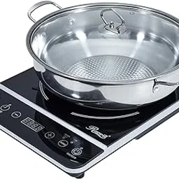 Rosewill RHAI-13001 1800W Induction Cooker Cooktop with Stainless Steel Pot, Black-picture-11