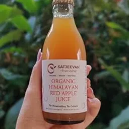 Satjeevan Organic Himalayan Red Apple Juice, 200ml, Glass Bottle, Preservative-Free-picture-30