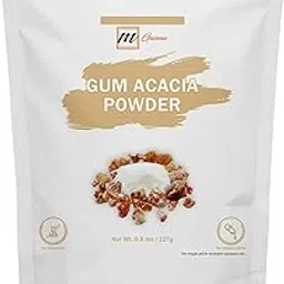 mGanna Gum Acacia/Gum Arabic/Acacia Senegal Powder | Natural Prebiotic Fiber | Food & Cosmetic Grade 227gm / 0.5lbs-picture-18
