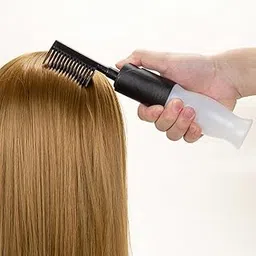 MEVITHS Root Comb Applicator Bottle – Hair Dye Applicator Brush for Hair Coloring & Treatment – Precise Root Touch-Up Tool – Easy Squeeze Bottle for Hair Care (Black)-picture-32
