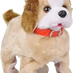 KIZJORYA Jumping, Walking and Barking Dog Soft Toy Fantastic Puppy Battery Operated Back Flip Jumping Dog Jump Run Toy Kid (Jumping Dog)-picture-37
