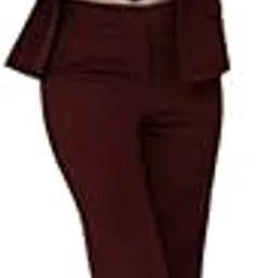 impression fab Elegant Western Cord Set for Women, Professional Women's 3-Piece Business Suit Set, Blazer with Crop Top and Wide-Leg Trousers-picture-24