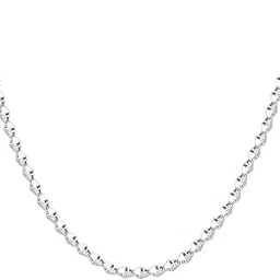 925 Silver Kite Beveled Chain For Him| Gifts for Men and Boys | With Certificate of Authenticity and 925 Stamp | 6 Months Warranty-image-44