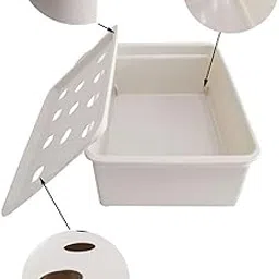 ATORSE Plant Site Hydroponic System Kit Self Watering Plant Box with Air Pump-image-13