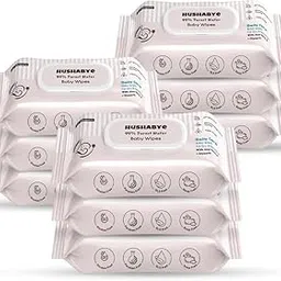 Premium Soft Baby Wipes with Aloe Vera,Rash-Free(72 Wipes Each Pack,Pack of 9)-picture-54