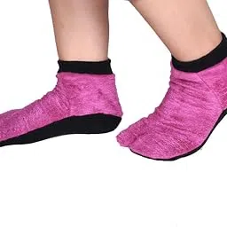 richnpearl (label) Women Calf Length Think Terry Towel Woollen Polar Socks, Super Warm for Women, Stylish, Indoor Exercise-picture-26