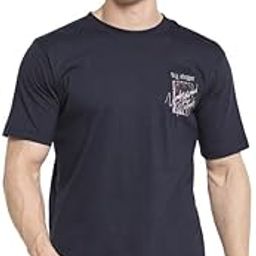 octave Men Graphic Printed Round Neck Cotton T-Shirt-picture-26