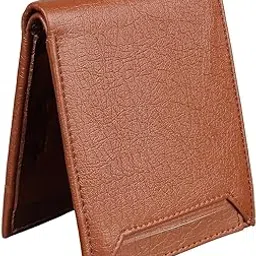 friendskart Leather Wallet for Men (Tan)-picture-34