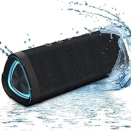 Vanzon V40 Bluetooth Speakers, Portable Wireless Speaker V5.0 with 24W Loud Stereo Sound, 24H Playtime, TWS & IPX7 Waterproof, Suitable for Travel, Home and Outdoors image 1