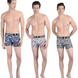 insanitee Men's Nylon Stretch Printed Trunk | Ultra-Soft, Breathable Innerwear for Men | Stylish & Supportive Fit-picture-10