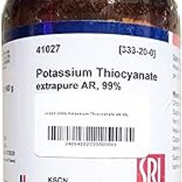generic SRL Potassium Thiocyanate extrapure AR Grade, 99%, 500gm, CAS: 333-20-0, Molecular Formula: KSCN, Storage: Room Temperature, Shelf Life: 60 Months for laboratory and industrial use-picture-22