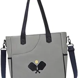 ATORSE Pickleball Tote Bag Outdoor Sports Bag Multifunction Table Tennis Bag Gray|Sporting Goods|Tennis & Racquet Sports|Tennis|Bags-image-15