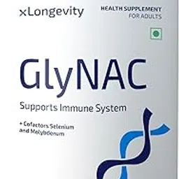 GlyNAC (Glycine + NAC) Supplement | 420g Unflavored Powder | Lab-Tested | Boosts Glutathione | Immune System Support image 1