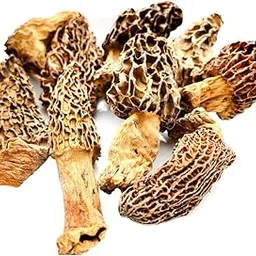KANZ & MUHUL Rich in Vitamin D & Antioxidant Gucchi Morel Natural Kashmiri Mushrooms Dried Black Morchella, 50gms, Pack of 1 True Morels-picture-16