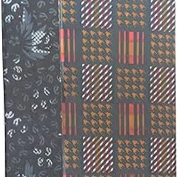 srs Men's Printed Cotton Atlas Lungis (Assorted, 2 m) -Set of 2 image 1