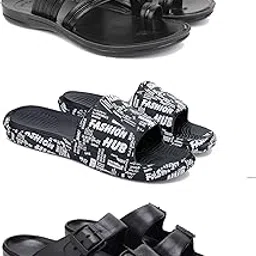 Men's Sandals | Lightweight Wear| Stylish & Easy to Wear For Men'S PCV-SAN-(COMBO-3)-3152-3103-3115-picture-43