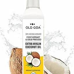 OLD GOA Extra Virgin Coconut Oil | Cold Pressed | 100% Pure & Edible | Extra Virgin Coconut Oil For Cooking & Skin | Natural Organic Oil - 500ml-picture-23