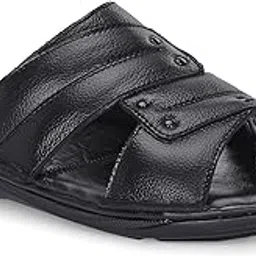 g walk Leather Casual SandalComfortable Slip On Sandal and Slipper For Men & Boys-picture-22