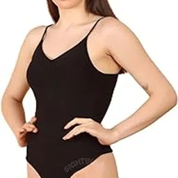 sightbomb SKIMS MICROFIBER RUCHED FRONT SLEEVELESS SNAP BUTTON BOTTOM ULTRA SOFT CUDDLE ACTIVE/CASUAL BODYSUIT FOR WOMEN-picture-24