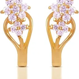 joyalukkas Women's & Girl's Impress Collection 22K Yellow Gold Stud Earrings-picture-15