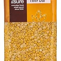 Pure & Sure Organic Toor Dal - 500 gm | 100% Natural & Premium Arhar, Tur, Tuar Dal | Rich in Proteins & Fibers | Unpolished & Unadulterated-picture-32