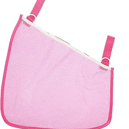 ibasenice 2pcs Portable Stroller Storage Net Bags Hanging Sling Pouch for Organizing Diapers Pacifiers Milk Bottles Convenient Side Storage image 1