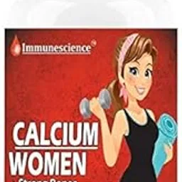 IMMUNESCIENCE Calcium Tablets For Women With Vitamin D3 As D, B12, Zinc Magnesium Supplement To Bone Health, Energy & Joint Support Vegan Ayurvedic Supplements-60 Tablet (No Gummies/Capsules Pack1) image 1
