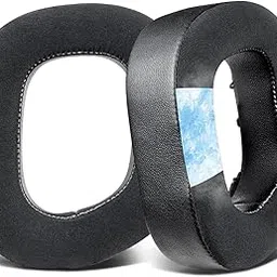 SOULWIT Cooling-Gel Earpads Replacement for Corsair HS80 Max/HS80 USB Wired/HS 80 RGB Wireless Gaming Headsets, Ear Pads Cushions with High-Density Noise Isolation Foam - Black-image-7