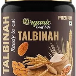 Organic leaf life (Premium) Talbinah Organic Husk Barley Mix – 100% Natural with Almonds, Dates & Herbs – Nutritional Supplement – 250g – Instant Healthy Drink Mix (FSSAI Certified)-image-16