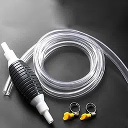Jeruki Oil Transfer Pump, Fuel Transfer Pump Kit, High Flow Siphon Hand Oil Pump, Portable Manual Car Fuel Pump for Petrol Diesel Oil Liquid Water Fish Tank with (200 CM Syphon Hose-picture-28